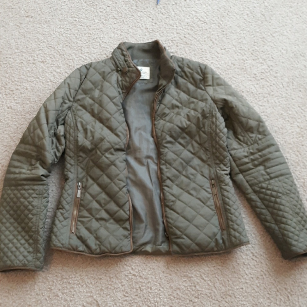 Navy green jacket